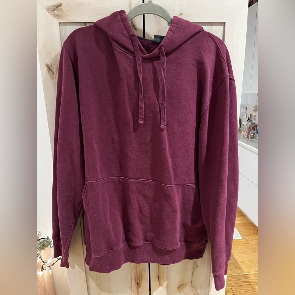 Red hoodie
